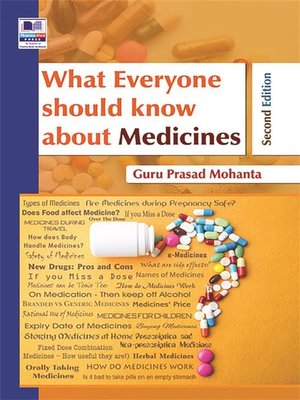 cover image of What Everyone should know about Medicines